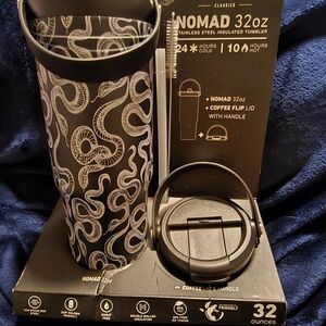 Hydra Peak Nomad Limited Edition Snake 32oz Stainless Steel Tumbler Set NIB